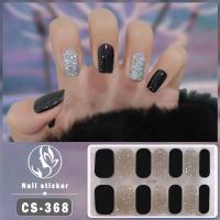 Pegatinas de Uñas de Gel de Plata Brillo Completo Adhesivo Fácil Manicura Francesa Sencilla Belleza - details 5