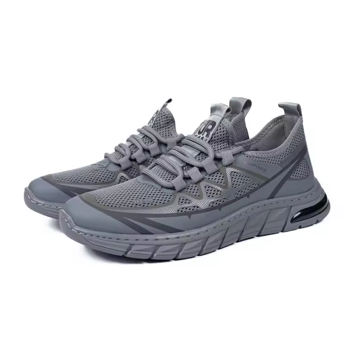 Zapatillas de Malla Transpirable para Hombres en Verano Versátiles Zapatillas Deportivas para Correr y Conducir Casual - 1