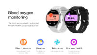 Relojes inteligentes exterior deporte podómetro Bluetooth llamada mujer sano ritmo cardíaco presión arterial inteligente hombre reloj - details 12
