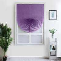 Rroller Blindas De Plisado Autoadhesivas No Tejidas 60/90cm*150/180cm Para Ventanas Negro Antigolpes Decoración Para Dormitorio Y Sala De Estar - details 7