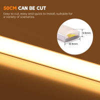 Tira de neón COB para exteriores, cinta Flexible de alto brillo, impermeable IP65, 220 LED/m, RA90, para decoración del hogar y el jardín, 288 V - details 5