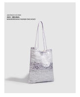 Bolso de lentejuelas de terciopelo morado, bolso de lona con encaje, nuevo bolso de mano de alta gama para viajeros, bolso de hombro de gran capacidad. - details 2