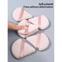 Juego de esponjas de maquillaje triangulares antiadherentes multifuncionales en lata, KOSSHOW de alto rebote 6cm 12uds - details 3