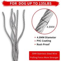 Correa para Perros de Acero Resistente Corredor 3/5/10M con Clips Superiores Uso al Aire Libre - details 5