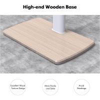 Soporte TV de Madera con Base Ajuste de Altura, Giro, Gestión de Cable para Pantallas de 32 a 70 Pulgadas - details 16