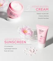 LAIKOU Sakura-Juego de brillo para el cuidado de la piel, protector solar blanqueador hidratante, 6 uds. - details 6