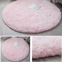Alfombras Redondas, Pelo Largo, Alfombra De Habitación, Dormitorio, Lavable, Antideslizante, Muy Suave - details 16