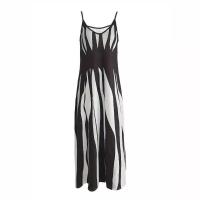 Vestido de verano con cuello en V para mujer, vestidos estampados - details 6