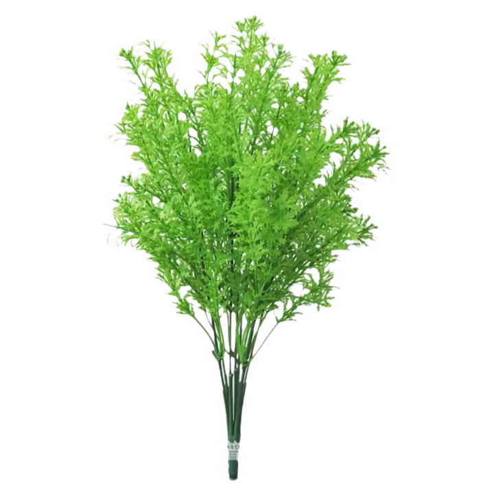 Planta artificial grande de vainilla verde decorativa para paredes, bodas, centros comerciales y cercas - 1