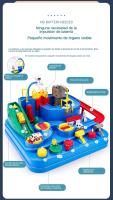 🔥   ¡Envase Dañado! Producto 100% Funcional - Set de Aventura con Tren, Aparcamiento + 2 Coches (23x23x18cm) - Juguete Educativo ⚡   Oferta Relámpago: 9,90€ ⏳   Envío desde Madrid - details 4
