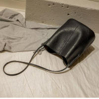 Bolso de hombro Vintage de gran capacidad para mujer, bolso cruzado informal de cuero PU, Color sólido, bolso de compras con asas - details 22