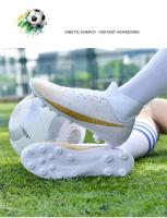 Botas de fútbol de alta calidad para hombre, tacos de fútbol TF/FG Unisex, zapatos de entrenamiento resistentes al desgaste, zapatillas antideslizantes para niños jóvenes al aire libre - details 15