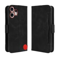 Funda de cuero para teléfono con tapa para Nothing CMF Phone 2 Pro, billetera con ranura para múltiples tarjetas, Funda de cuero magnética de PU - details 5