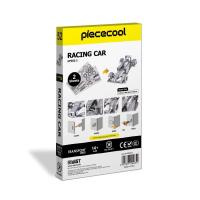Piececool Building Racing Car 3D Metal Puzzle Asamblea Modelo Kits Juguete Creativo - details 4