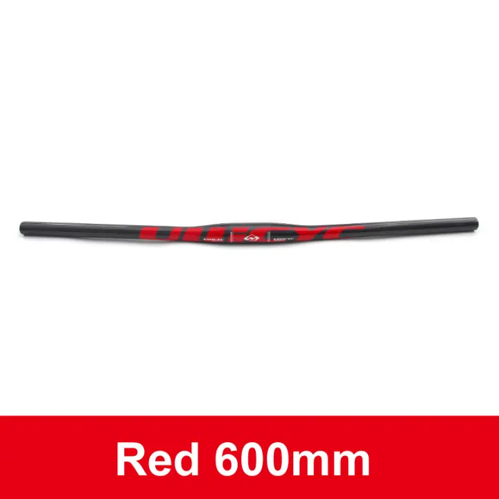 Manillar de Bicicleta de Montaña Ullicyc de Carbono 3K Plano, Aumenta, Bicycle, Partes MTB, 31.8*620mm, 640mm, 660mm, 680mm, 700mm, 720mm - 1