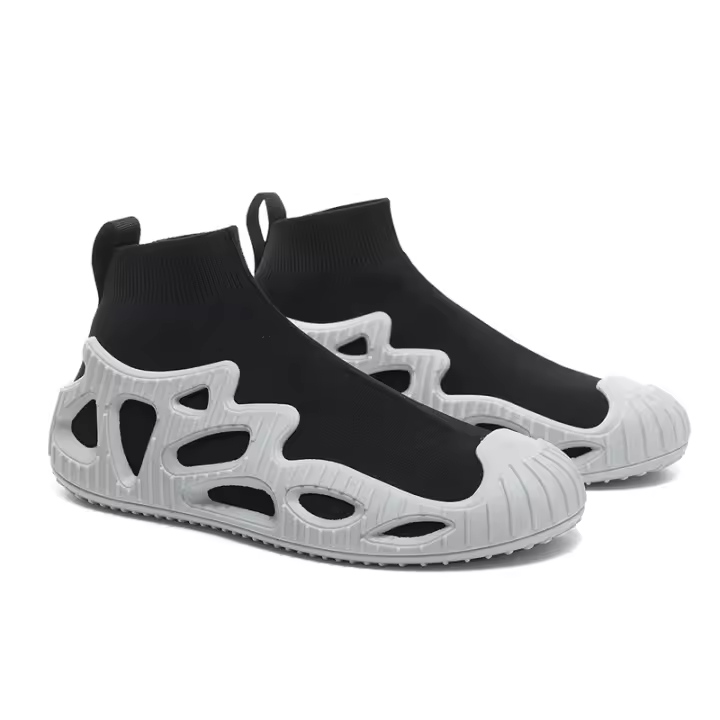 Calcetines altos de marca para hombre, zapatos deportivos antideslizantes para jóvenes a la moda, zapatos para caminar transpirables informales para exteriores, zapatillas de deporte para parejas - 1