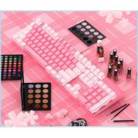 Real teclado mecánico eje verde niñas Netflix chica corazón polvo azul teclas redondas gaming punk - details 23