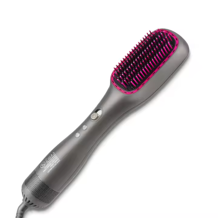 Cepillo Alisador de Pelo,Se puede usar húmedo o seco, no daña el cabello - 1