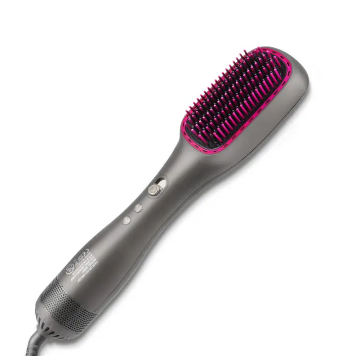 Cepillo Alisador de Pelo,Se puede usar húmedo o seco, no daña el cabello - 1
