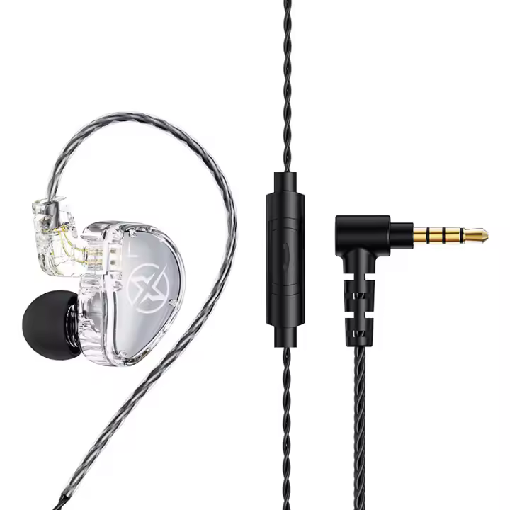 VAORLO Original T05pro Wired Earphone With Mic Detachable HIFI 4D Sound Music In Ear 3.5MM AUX Pluggable Sport Gaming Headsets - 1