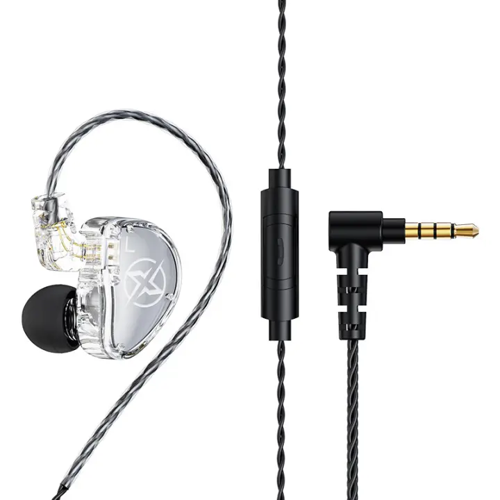 VAORLO Original T05pro Wired Earphone With Mic Detachable HIFI 4D Sound Music In Ear 3.5MM AUX Pluggable Sport Gaming Headsets - 1