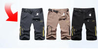 Pantalones de pesca ligeros convertibles para senderismo para hombre, impermeables, de secado rápido, ed - details 2