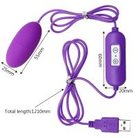 Doble Vibración USB Huevo 12 Frecuencias, Velocidad Variable, Impermeable, Juguetes para Adultos para Mujeres - details 5