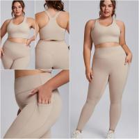 Conjunto de Yoga Talla Grande Conjunto de Gimnasio Deportivo para Mujeres Curvas - details 7
