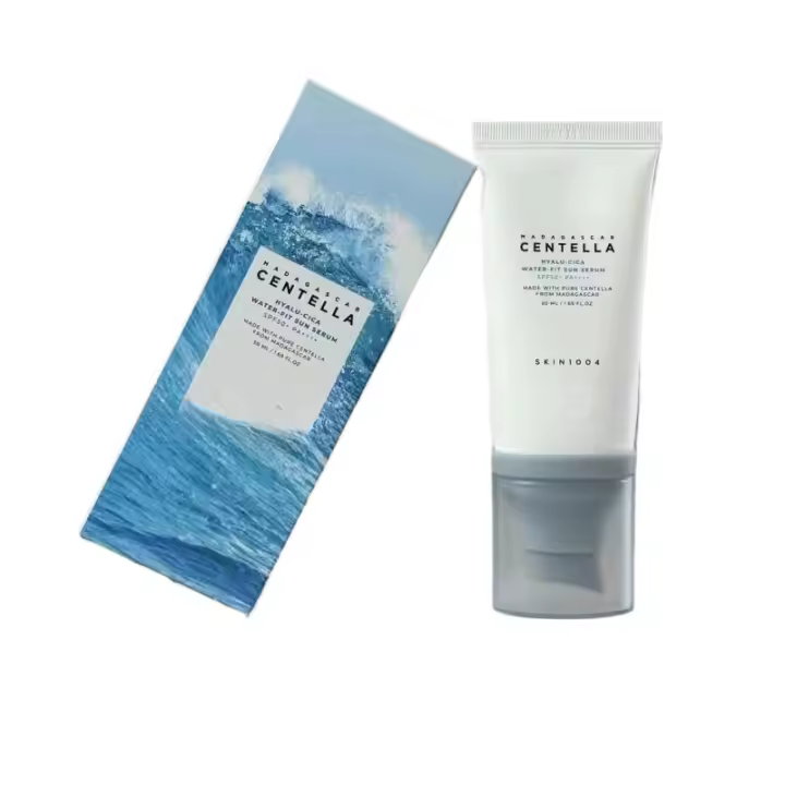 Crema de Protección Solar Centella Asahi con Ácido Hialurónico Refrescante y Sensible al Agua - 1