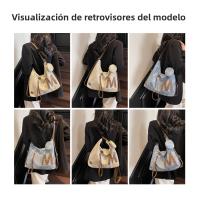 Bolso de mano de gran capacidad para mujer 2025 nuevo bolso de mensajero de hombro versátil casual mochila de moda multifuncional - details 15