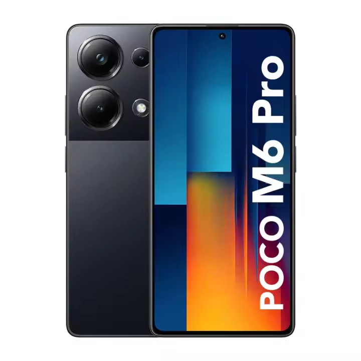 Versión UE Xiaomi POCO M6 Pro 8GB + 256GB NFC Smartphone Helio G99 Octa Core 6.67 '' 120Hz Pantalla AMOLED 64MP Triple cámara 67W Turbo carga 5100mAh Batería - 1