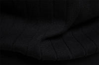 Suéter de manga larga con cuello en V para hombre, chaqueta de punto acanalada de color en contraste de moda - details 21