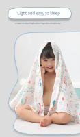 Manta suave de muselina para bebé, saco de dormir, toalla de baño, 100% algodón, 110x110cm - details 7