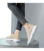 Nuevas zapatillas de deporte de punto transpirables para mujer, zapatos para correr informales antideslizantes - details 19