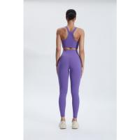 Pantalones de yoga de alto rendimiento, adecuados para mujeres, leggings de yoga transpirables que absorben la humedad, bolsillos laterales, ideales para ropa deportiva - details 4