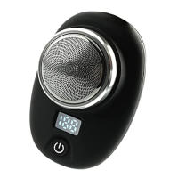 Afeitadora Eléctrica Portátil Eficiente, Cuchillo Grueso, Impermeable Herramienta de Barbería para Hacer Pelo y Limpiar la Cara - details 2