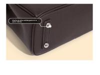 Bolso de cuero de vaca de gamuza, bolso tote de alta calidad, gran capacidad, bolso de hombro de cuero genuino para viajeros - details 6