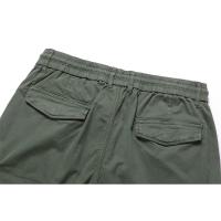 Pantalones Cargo de Algodón 100% Cintura Elástica, Múltiples Bolsillos, Estilo Táctico Militar para Hombres Moda de Verano - details 17