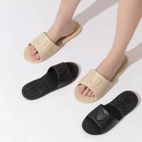 Zapatillas de viaje plegables y ligeras para mujer, pantuflas de EVA de secado rápido, antideslizantes, de fondo suave, cómodas, para ocio, para verano - details 0