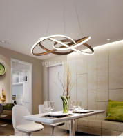 TOMAXIN-lámpara colgante LED para comedor, luz curva de 60CM, Simple, para sala de estar - details 6