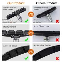 Pastillas de freno prémium para bicicleta de montaña profesional, Kit de bloques de freno para bicicleta, llave hexagonal gratis, 4 piezas - details 0