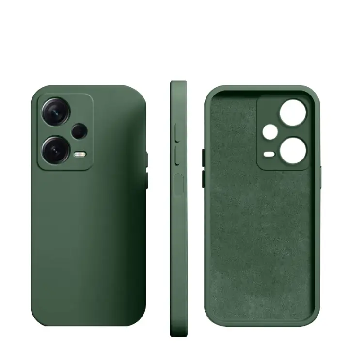 Para Xiaomi Redmi Note 13 11 10 9 12 Pro funda de lujo de silicona líquida fundas de teléfono para Redmi Note 11 12 13 Pro 10S 9S 9A funda suave - 1