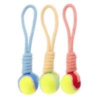 Juguete de Algodón para Masticar Bola de Cuerda Acolchada para Perros Juguete Dental para Mascotas - details 2