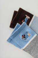 Calcetines de yoga antideslizantes de silicona para mujer, calcetines profesionales de entrenamiento interior para Pilates, calcetines deportivos bonitos con bordado de perro de dibujos animados - details 35