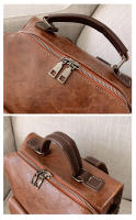Mochila de Cuero de pu para Mujer, bolso de mano informal, bolso de viaje, bandolera - details 5