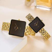 Reloj UTHAI de Lujo Reloj Cuadrado Impermeable para Mujeres Estilo Middle Eastern Pulsera de Cuero - details 1