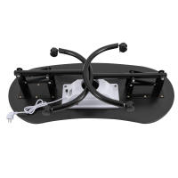 MESA DE MANICURA portátil con ventosa negra, mesa plegable para uñas con 3 bolsas de vacío para recorte, belleza, cuidado de uñas - details 6