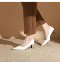 Zapatos de tacón de aguja puntiagudos de charol versátiles clásicos - details 23