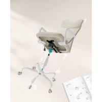 Silla de Oficina Ergonómica Asiento Giratorio Acolchado Regulable en Altura y Inclinable - details 1