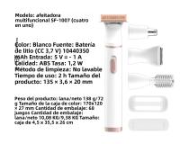 Afeitadora popular Máquina de depilación para partes privadas Recortadora de cejas de afeitado para mujeres Afeitadora doméstica multifuncional 5 en 1 para hombres y mujeres - details 0